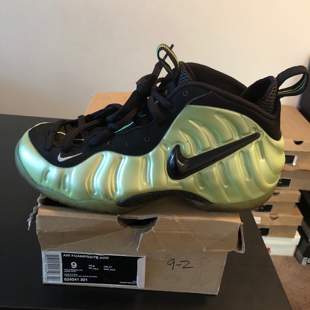 AIR FOAMPOSITE ONE “LIME ELECTRIC GREEN ”